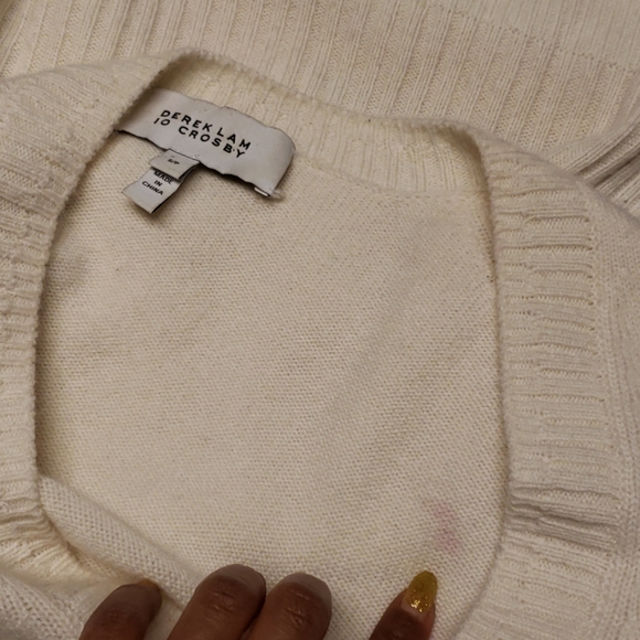 White cashmere sweater - Picture 8 of 8